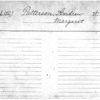 Patterson, Andrew. Pension Application