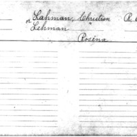 Lahman, Christian. Pension Application