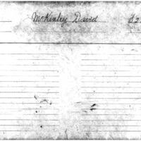 McKinley, David. Pension Application