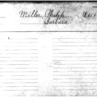 Miller, Philip. Pension Application